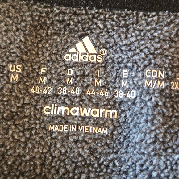 Adidas Women's Charcoal Sweatshirt - Picture 7 of 7